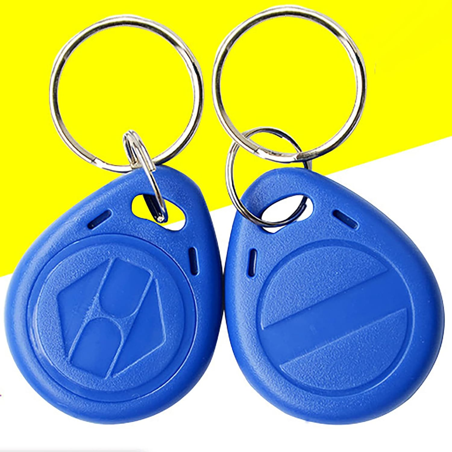 20Pack Writable 125Khz RFID Key Fob Proximity ID Card Token Tag Rewritable, Tunghey 125Khz RFID Writable Rewritable T5577 Fob Tag for RFID Writer image number 4