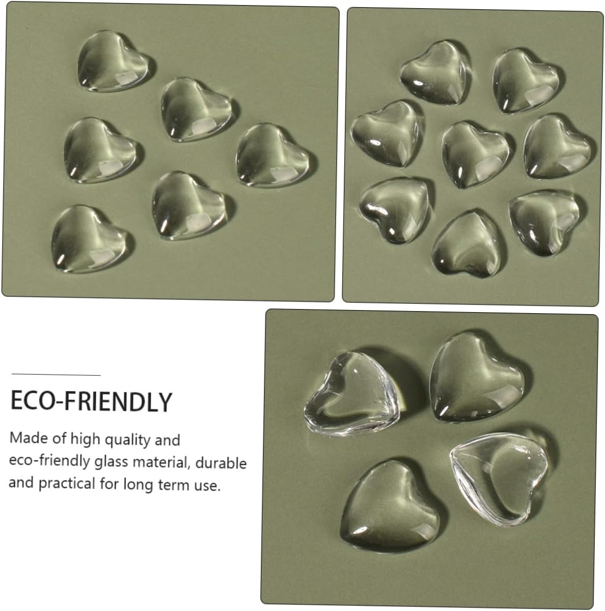 Baluue Glass Nail Polish Display Rack 100Pcs Crystal Nail Art Color Chart for Salon Use image number 5