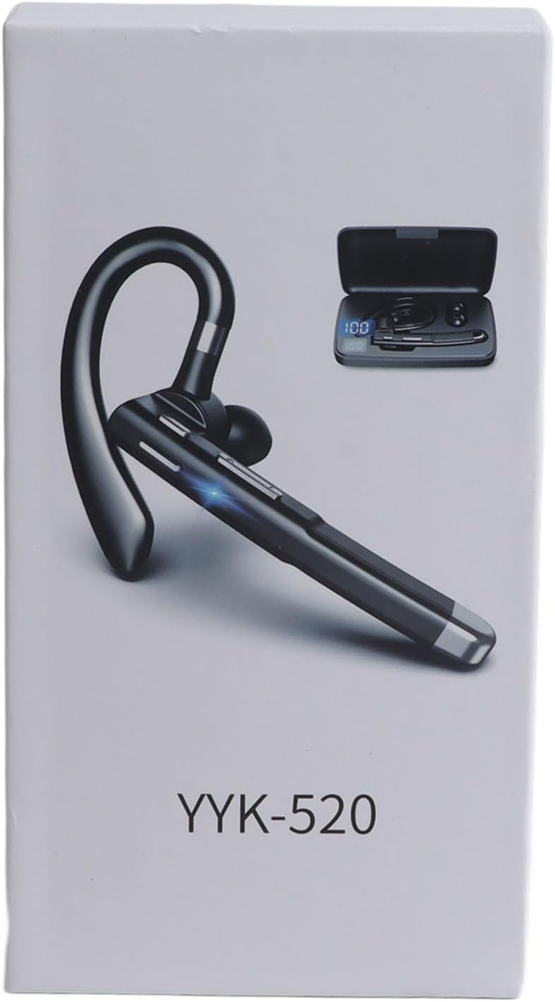 Goshyda 5.1 Earphones, Single Ear Noise Cancellation, Comfortable, Adjustable Headset for Driving image number 3