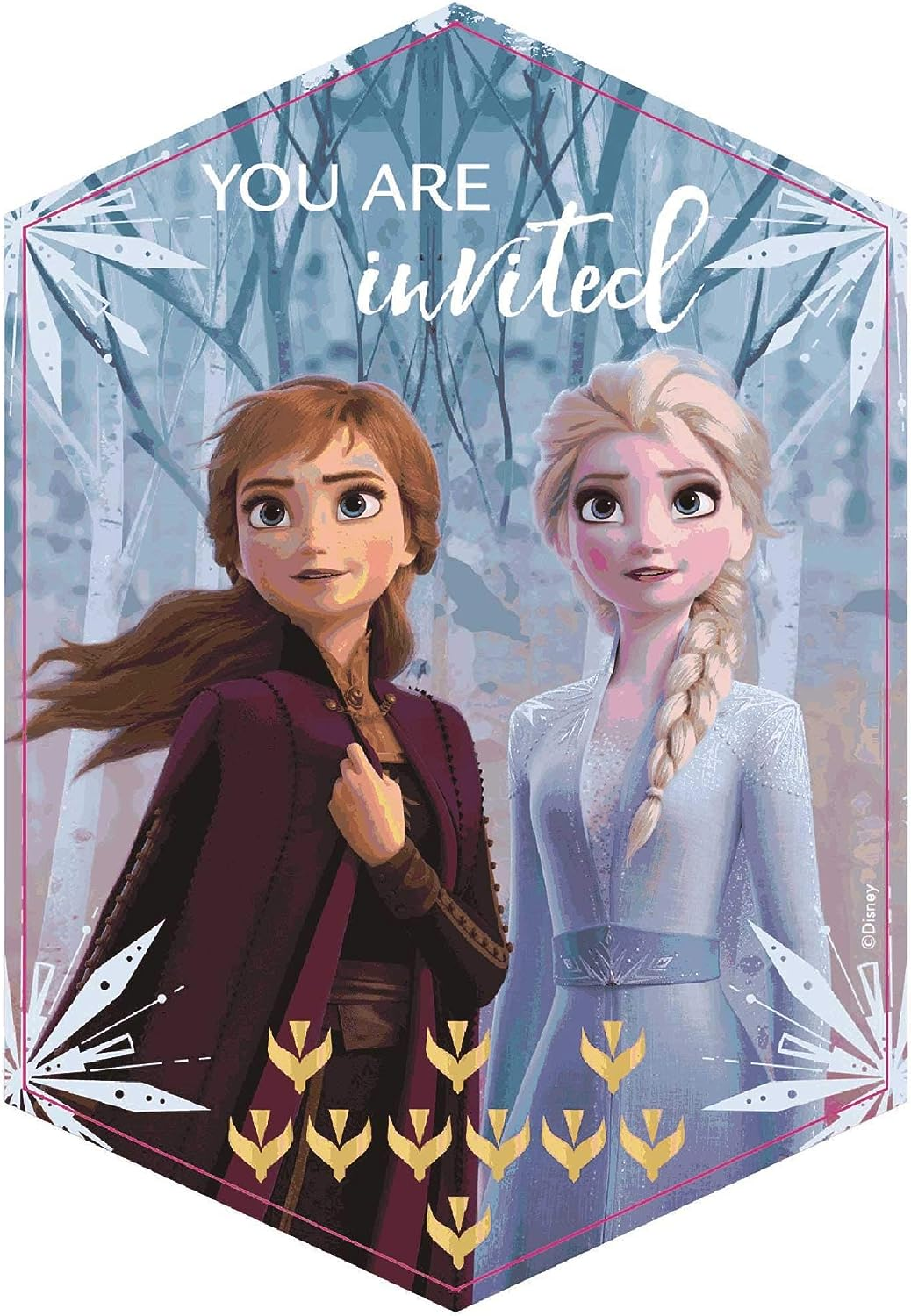 Frozen 2 Party Invitations
