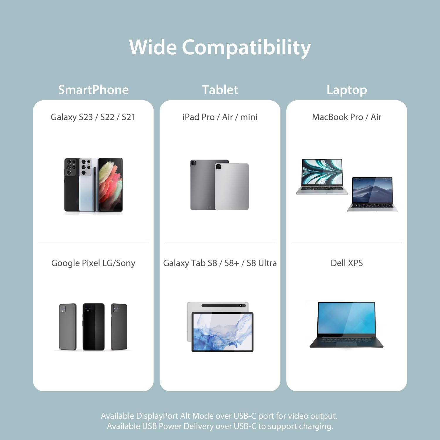 J5Create USB-C to 4K HDMI Adapter with Power Delivery, Supports 4K UHD Video, Passthrough Power up to 100W for Connected Devices, Compatible with Macbook, Ipad, Smartphone, Laptop image number 2