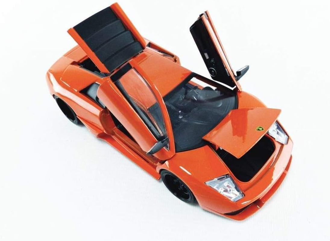 Jada Fast and Furious Lamborghini Murcielago P640 1:24 Scale Hollywood Ride Diecast Vehicle Toy, Multicolor image number 2