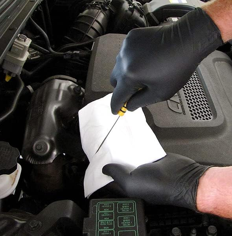 Greatuard Black Nitrile Heavy Duty Disposable Gloves, 6 Mil, Powder & Latex Free, Non-Sterile, Chemical Resistant, Food Safe, Medical Grade 1,000 PCS image number 4