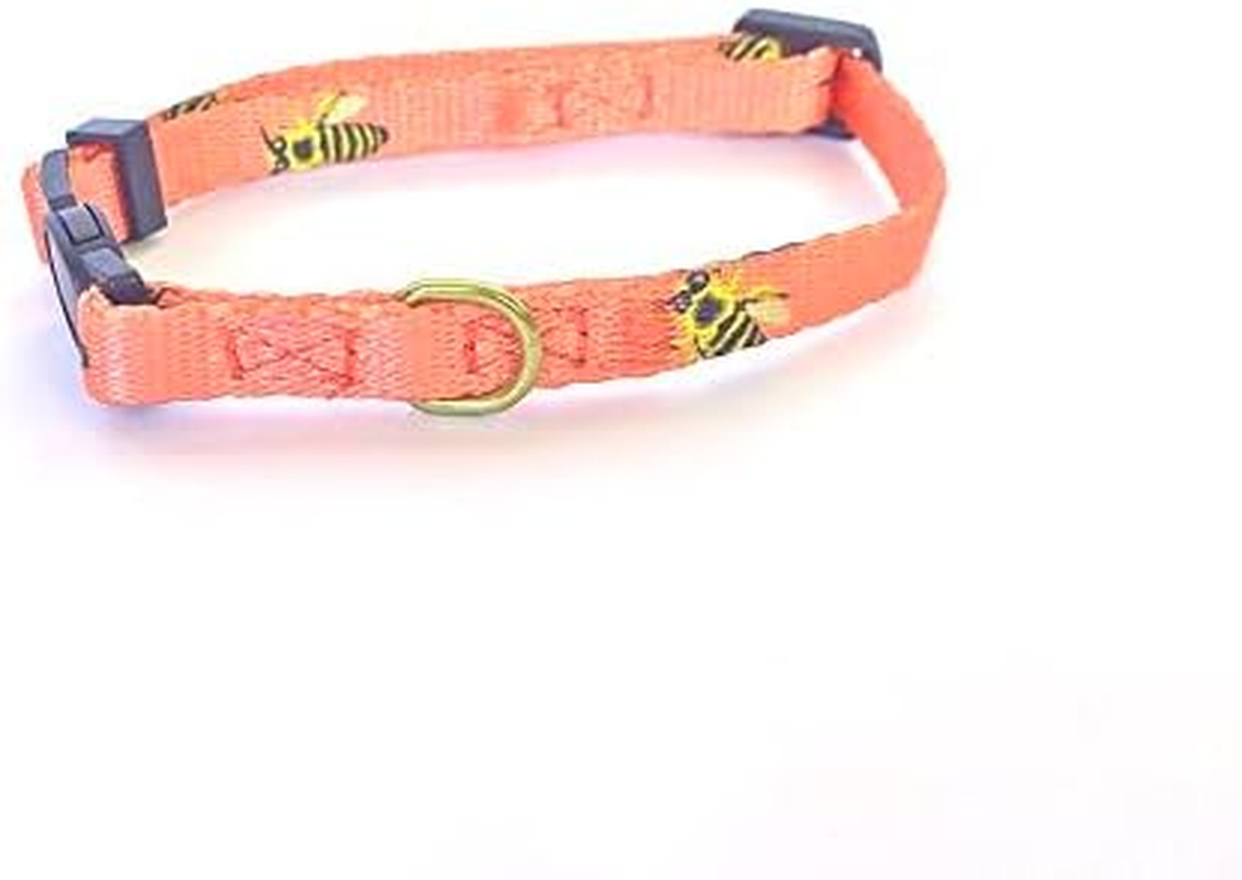 Anipal Bertie the Bee Cat Collar - XS - Made from Recycled Plastic Bottles image number 1
