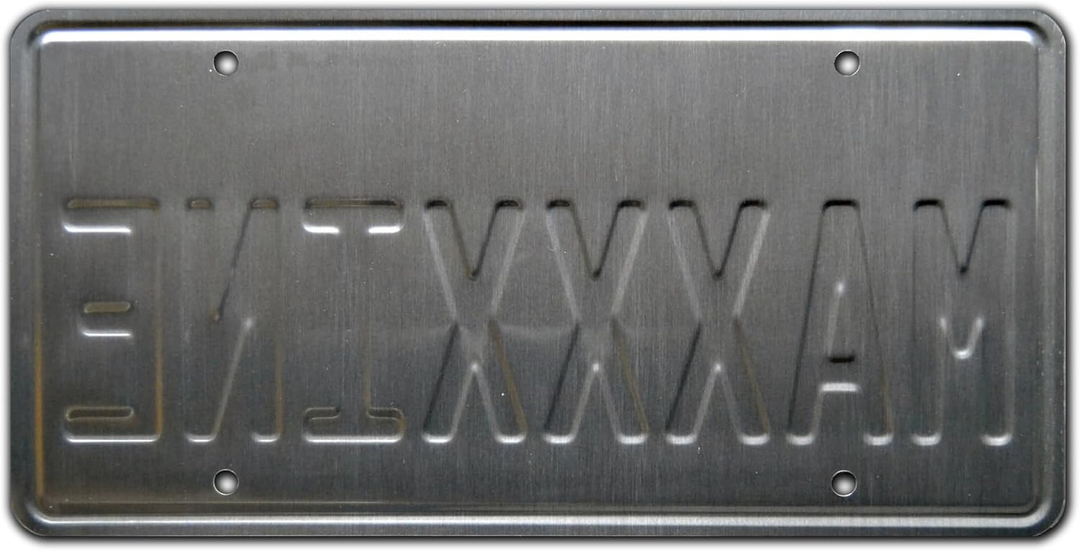 Maxxxine | Mia Goth | Metal Stamped License Plate image number 4