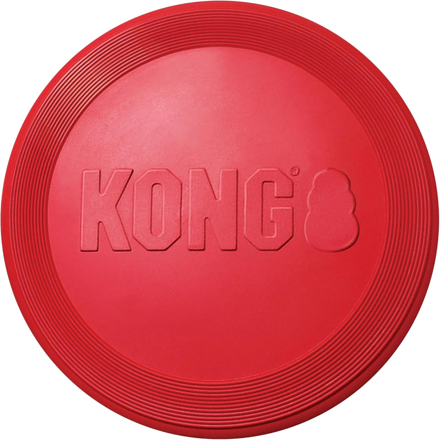 KONG - Flyer - Durable Rubber Flying Disc Dog Toy - for Large Dogs image number 2