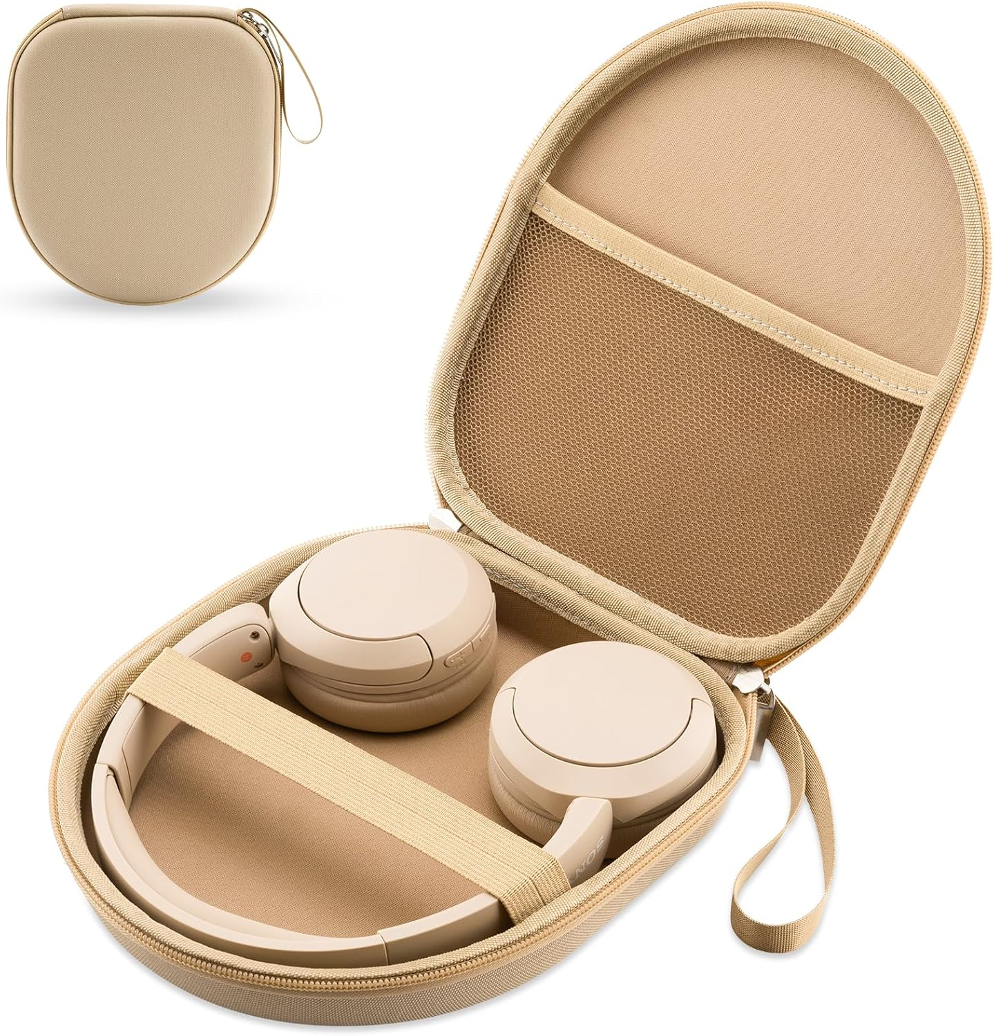 Case Compatible with Tune 520BT 510BT 720BT 770NC 670NC, Sony WH-CH720N WH-CH520 Noise Canceling Wireless Headphones, Portable Travel Headphone Case (Pink)