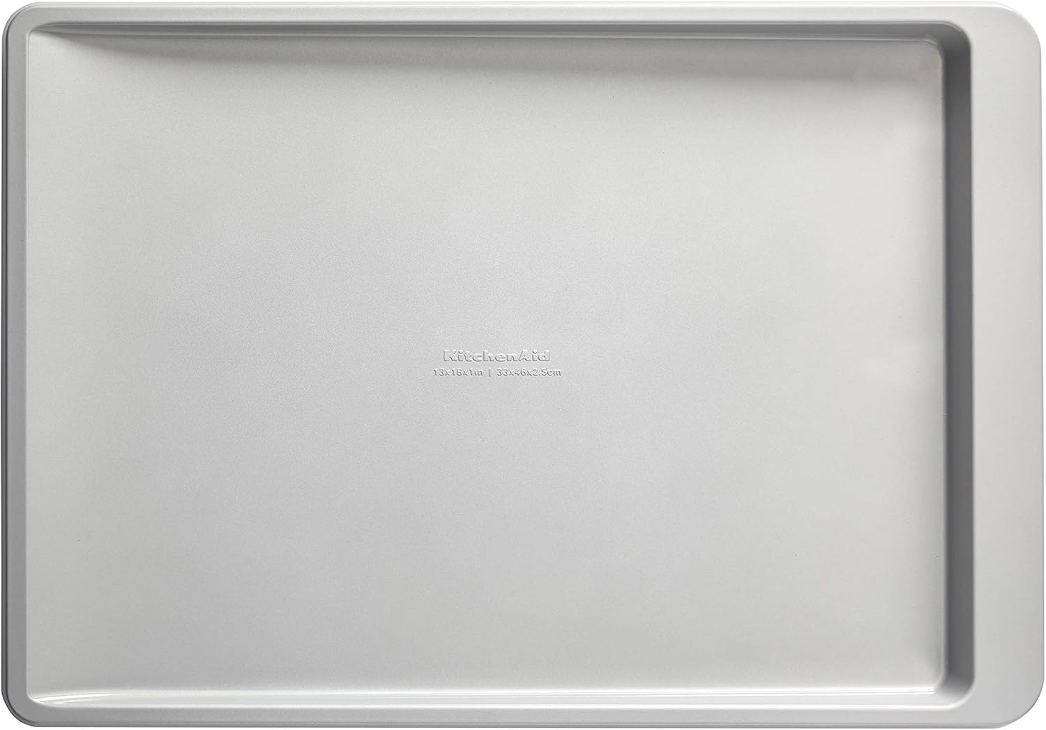 Kitchenaid Nonstick Aluminized Steel Pizza Crisper, 14-Inch, Silver image number 4