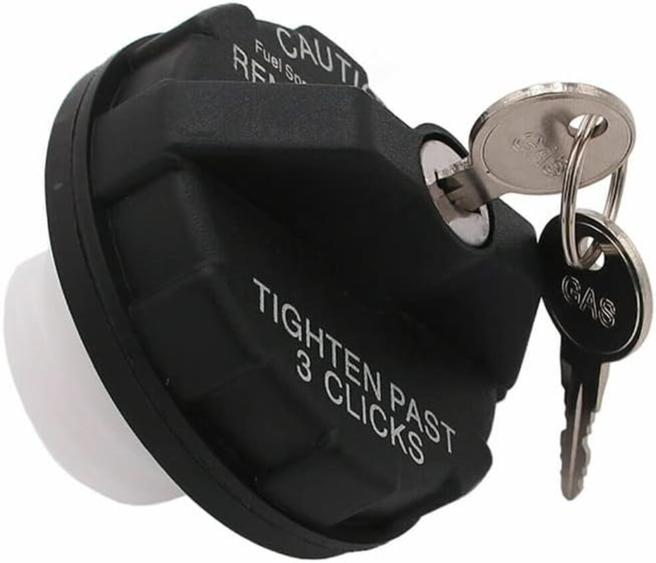 Baceyong Fuel Tank Gas Cap with Keys Compatible with Jeep Wrangler TJ Compatible with DODGE1984-2000 image number 2