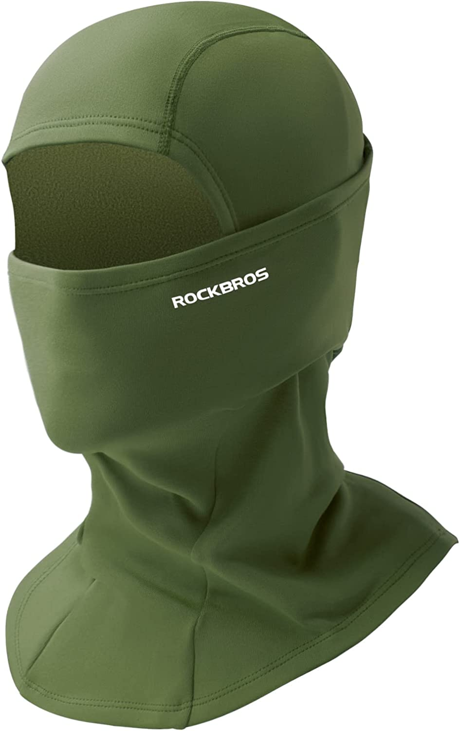 ROCKBROS Cold Weather Balaclava Ski Mask for Men Windproof Thermal Winter Scarf Mask Women Neck Warmer Hood - Blue image number 4