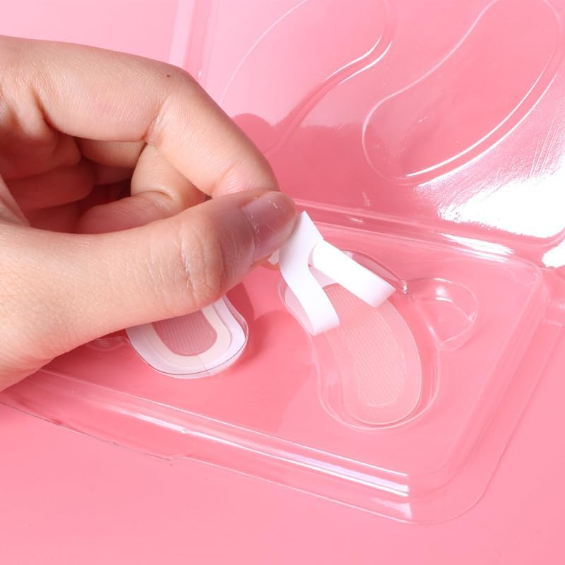 Anti Wrinkle Micro Needle Patches Hyaluronic Acid for Eye Wrinkles, Anti-Aging, Puffy Eyes, Dark Circles, Forehead Lines, 3 Pairs image number 1