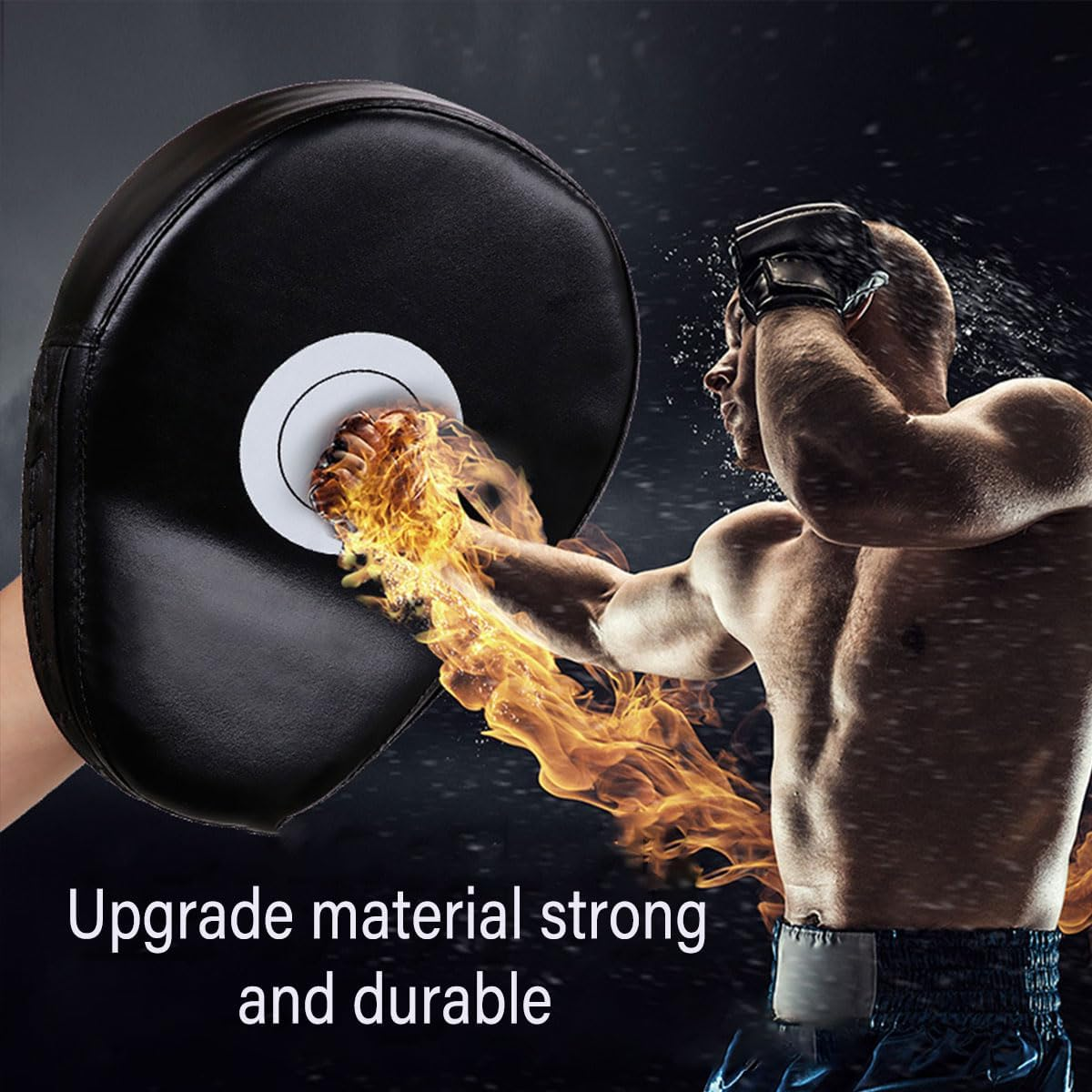 AIMALL Taekwondo & Boxing Training Set - Curved Hand Targets and Kicking Pads for Adults & Kids, Muay Thai & Sparring Equipment (Single Pack) image number 5