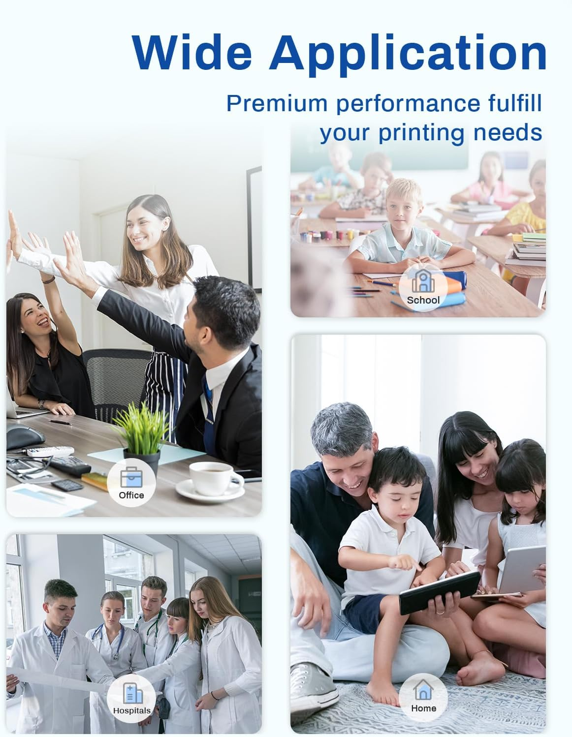 Vintella 212XL Ink Cartridge Replacement for Epson 212 Ink Cartridges Combo Pack 212XL T212 for Expression Home XP-2100 XP-3100 XP-3105 XP-4100 Workforce WF-2810 WF-2830 WF-2850 Printer (4 Pack) image number 1