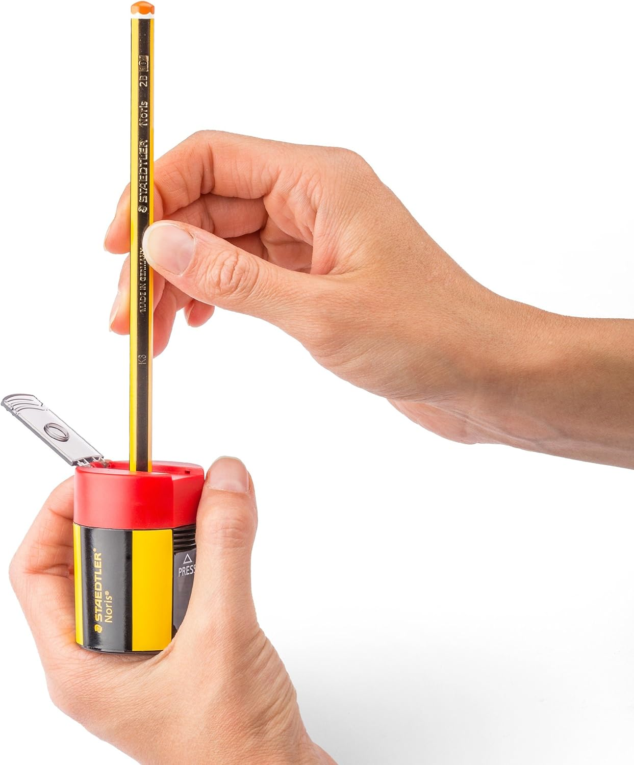 STAEDTLER Noris Single Hole Tub Sharpener 511 004 BK, Card of 1 image number 1