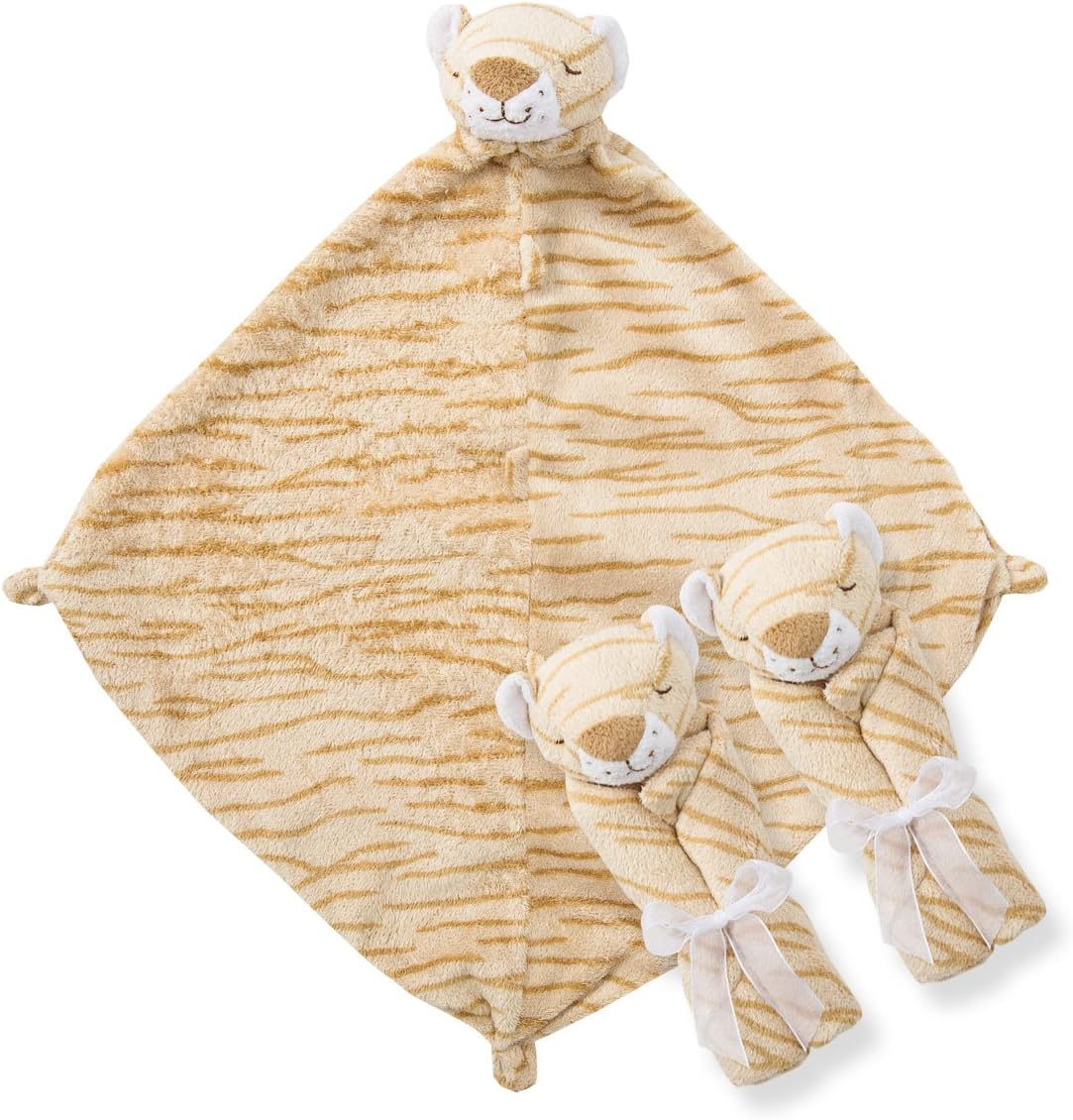 Angel Dear Pair and a Spare 3 Piece Blanket Set, Tiger