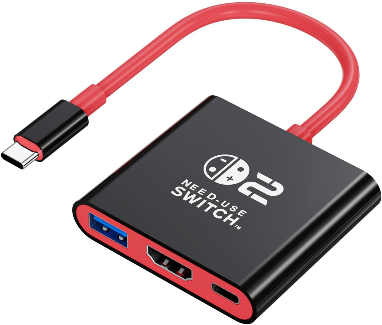 AHGEIIY Switch2 Dock for Offical Nintendo Switch Docking Station, Upgrade for Nintendo Switch Dock with 4K 60Hz HDMI, USB 3.0 and 100W PD Port, Travel Dock for Switch2/Oled Macbook Steam Deck image number 4