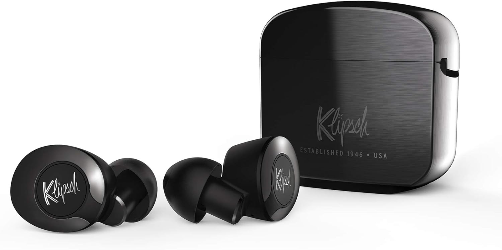 Klipsch T5 II True Wireless ANC Earphones, Gunmetal