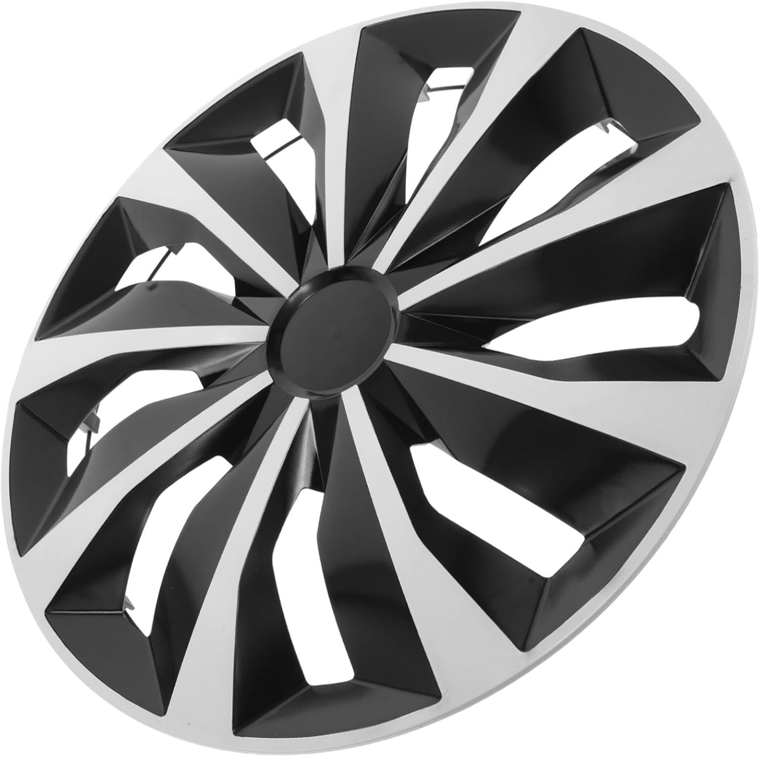 MUCKLILY Universal 15-Inch Car Wheel Hubcap Cover Set Sturdy Plastic Tire Covers for Vehicles Effective Protection for Cars and Suvs image number 3