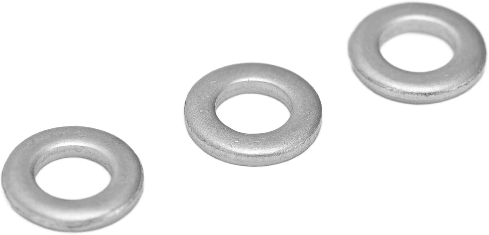 ANKROYU 120Pcs Flat Washer, Stainless Steel Flat Stainless Steel 4Mm ID 7Mm OD Accessory Set Kit, Hardware Washer, Washer Kit for Maintenance (4807-0407-1000)