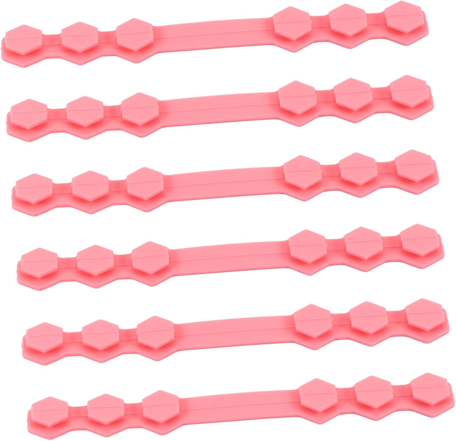 PLAFOPE 10Pcs Silicone Ear Hook Extenders Strap Cord Extension Buckle for Adjustable Lanyard Non-Slip Protective Ear Saver Suitable for Daily Use