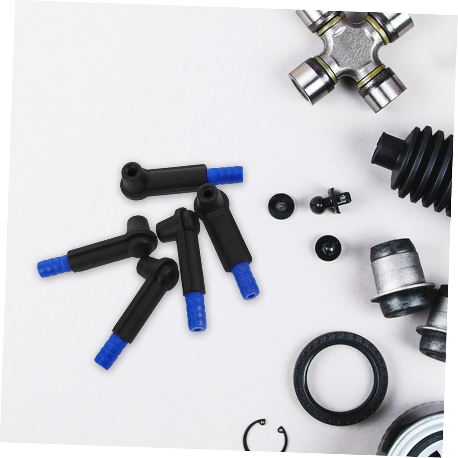 HAPINARY 5Pcs Brake Fluid Replacement Connectors for Car Supplies Automotive Brake Tools Suction