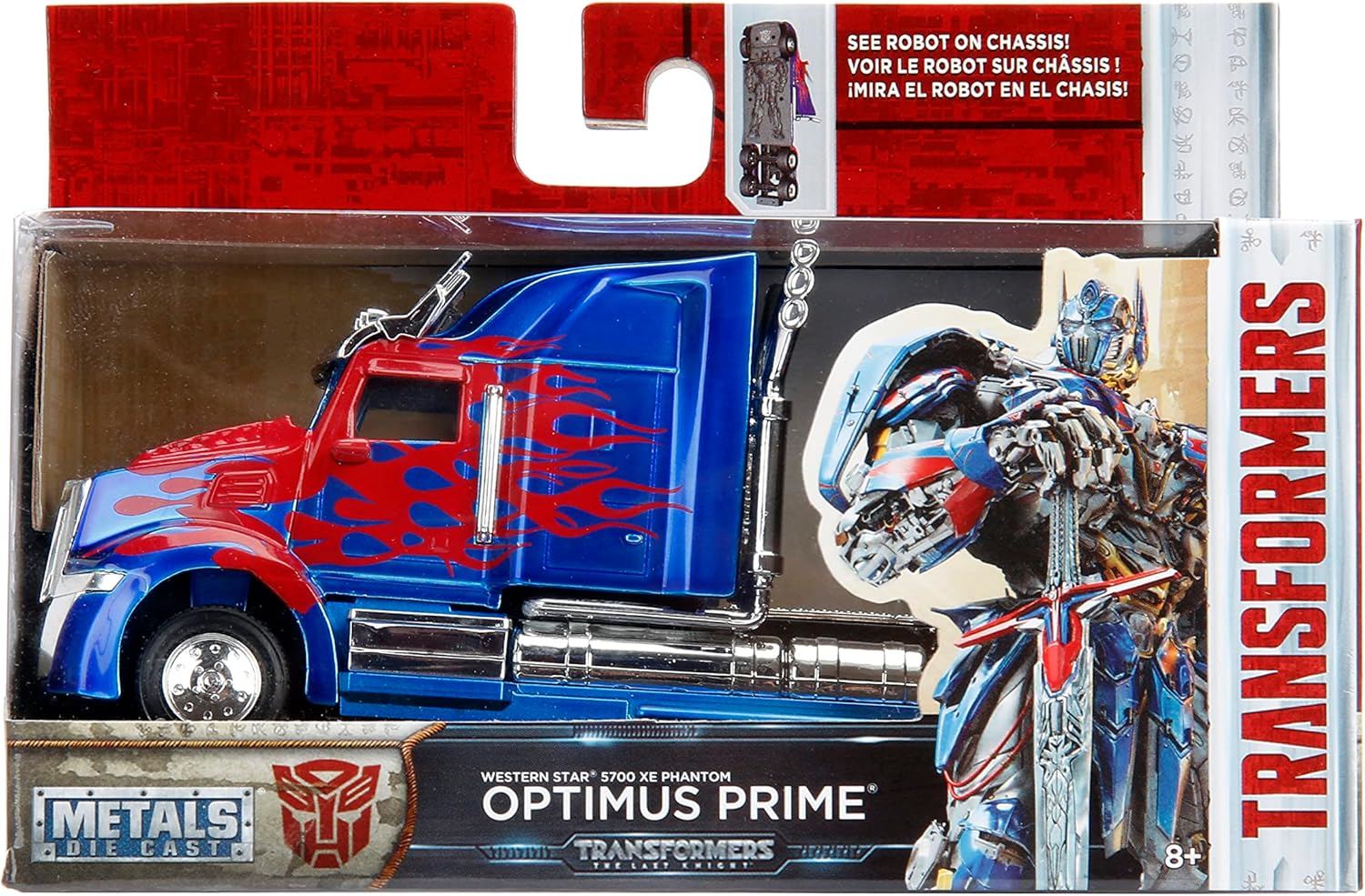 Jada 1:32 Transformers 5 Optimus Prime - JA98398 image number 4