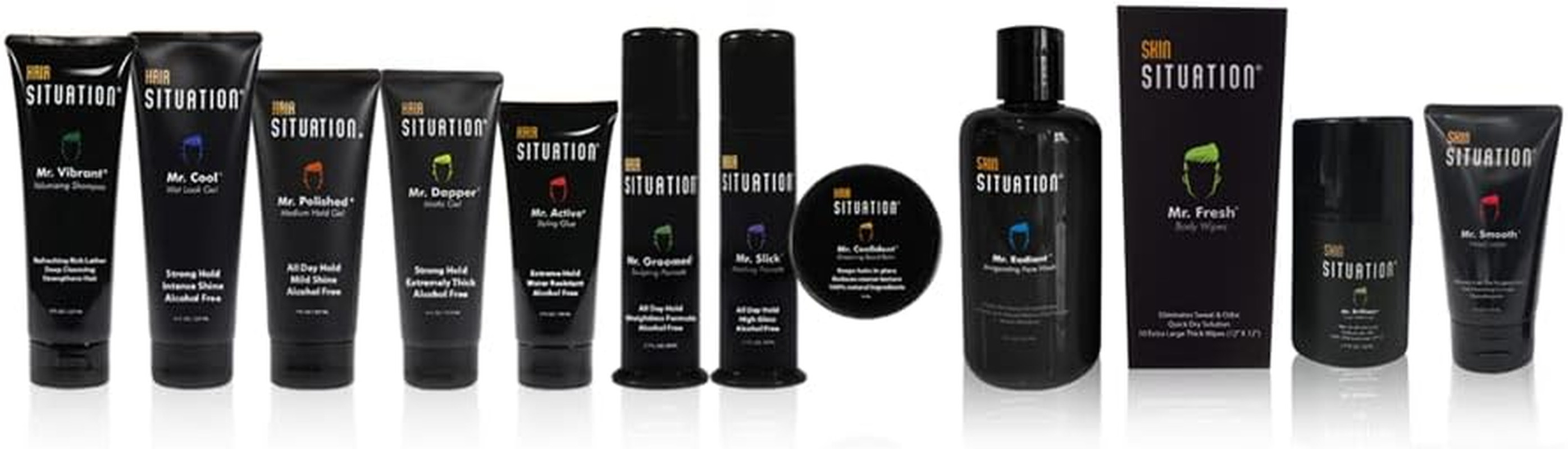 Mr. Cool Wet Look Hair Gel and Full Size Comb image number 6