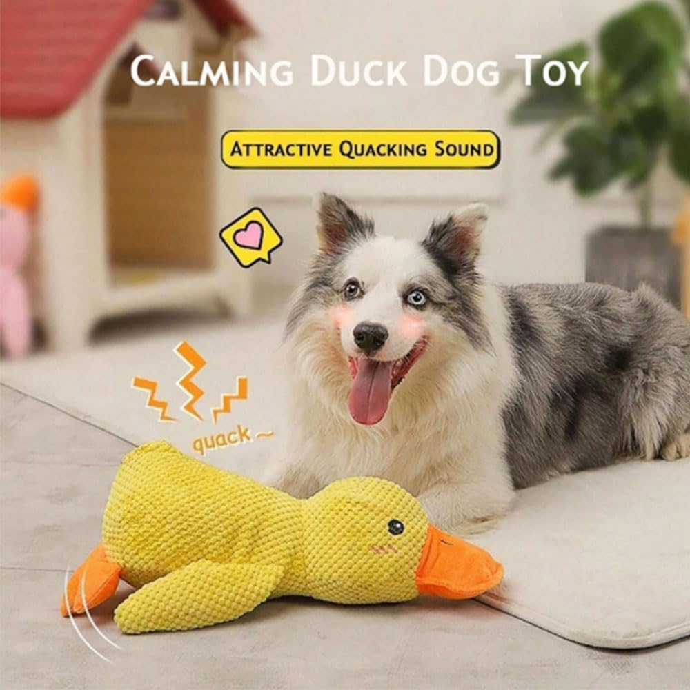 Mellow Dog Calming Duck, Quack Duck Dog Toy image number 5
