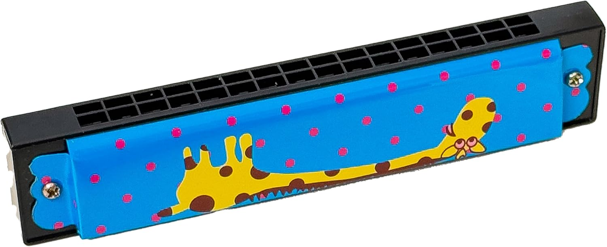 Harmonica, Giraffe Pattern Harmonica Kids, 16-Hole &ndash; Fun Giraffe Gift for Music Lovers image number 1