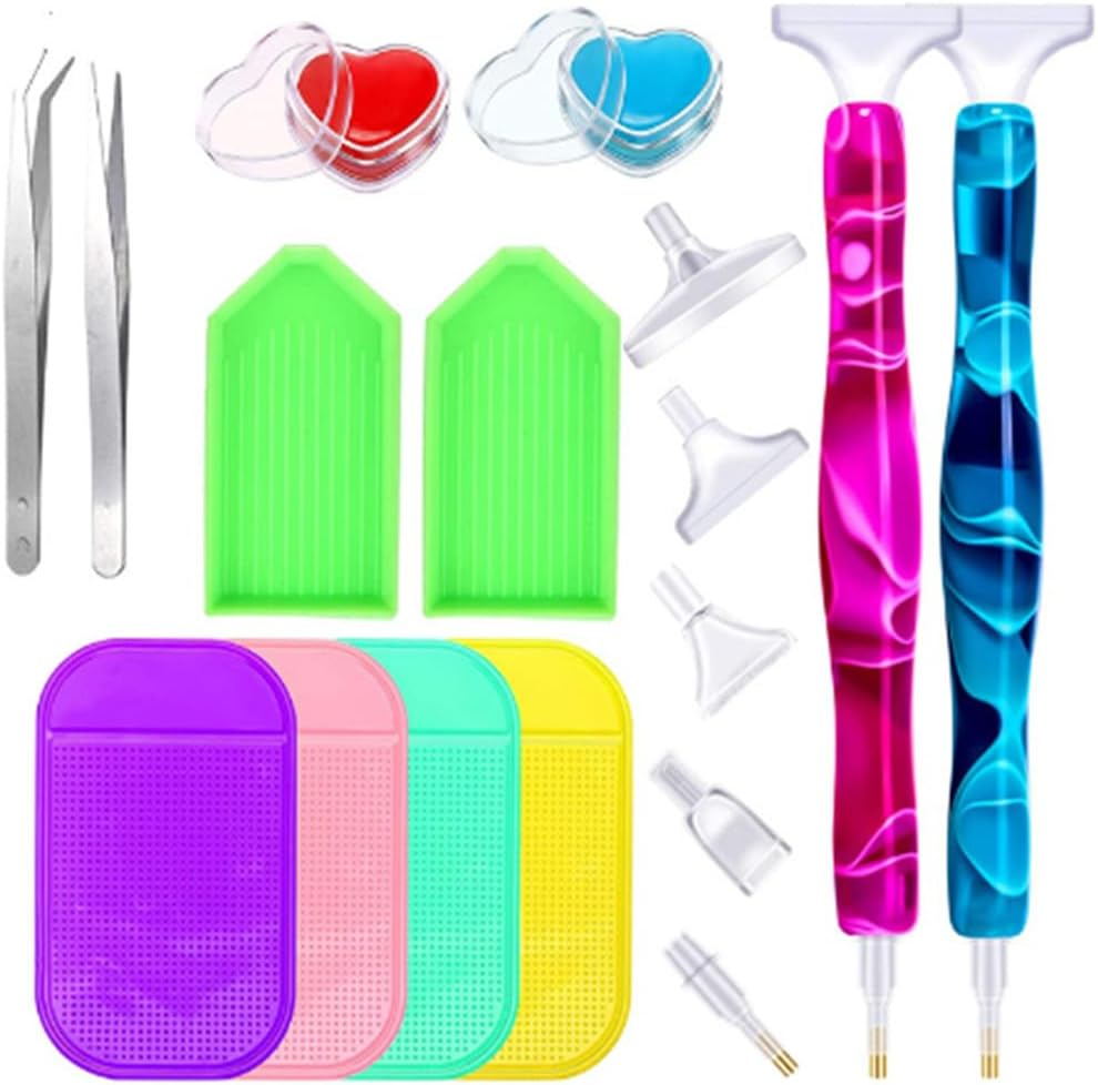 5D Diamond Painting Accessories Kits, Diamond Painting Pen Kit, 5D Diamond Art Paintings Accessories Tools Loopunk image number 2