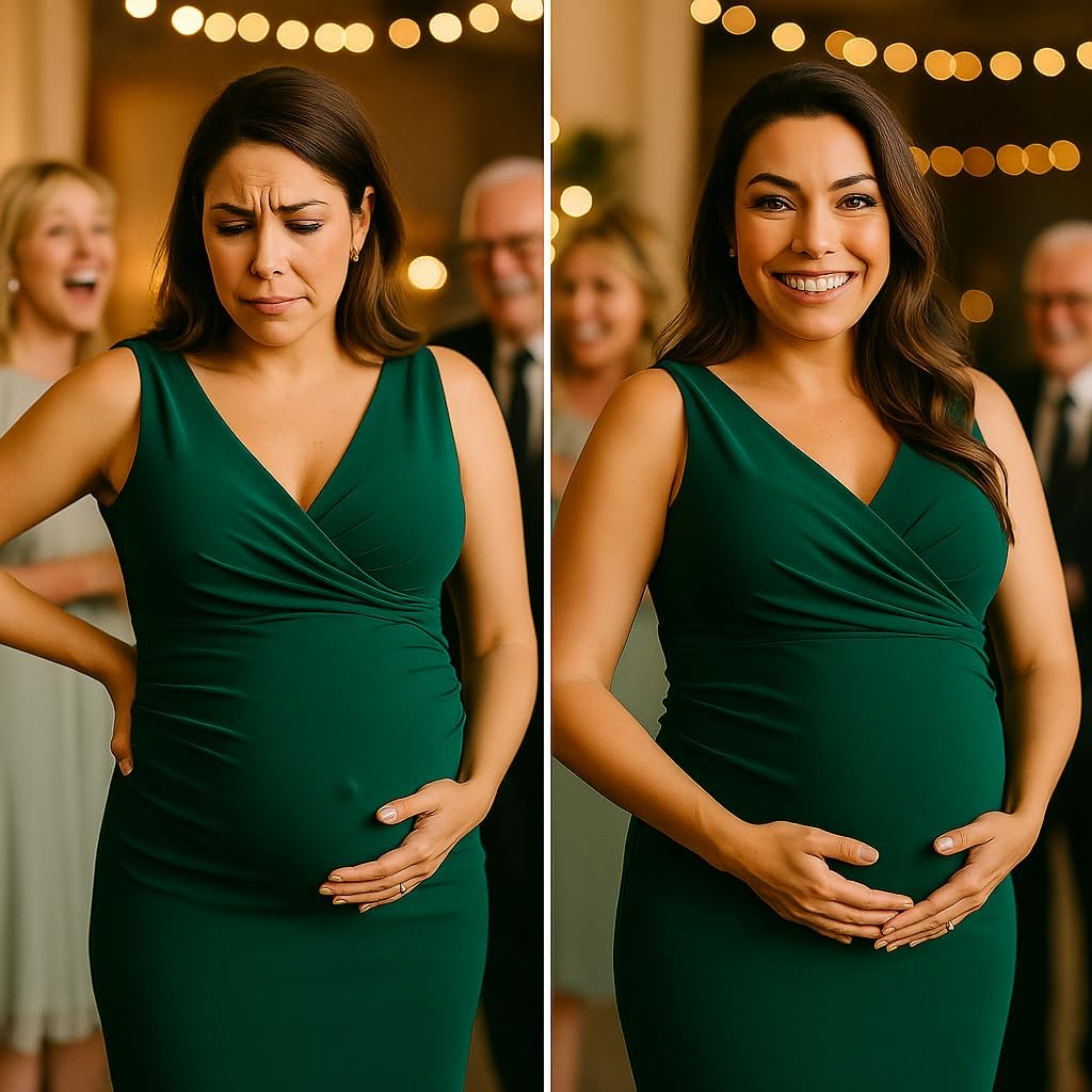 Brooke'S Belly Button Covers &ndash; 10 Count | Pregnancy Essentials for under Maternity Wear, Skintone image number 5