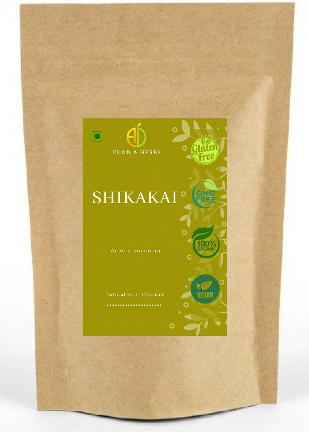 A D Food & Herbs Whole Dry Sabut Shikakai/Raw Shikakai/Acacia Concinna (1 Kg) image number 2