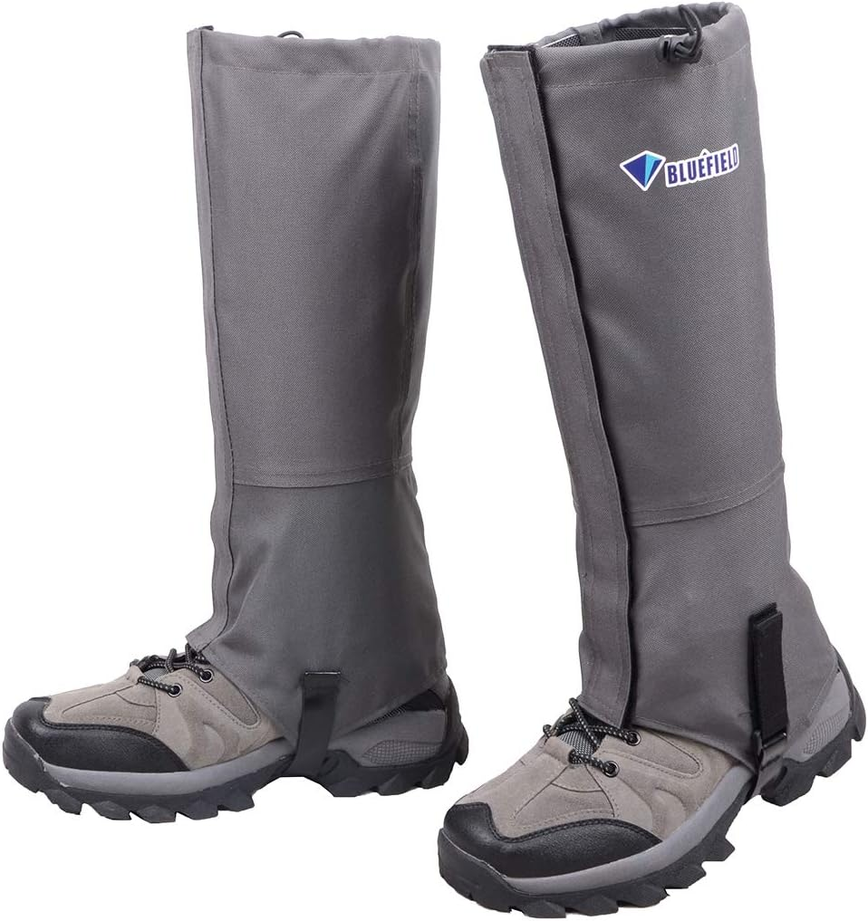 Azarxis Hiking Gaiters for Outdoor Camping Running Walking Backpacking Women Men Ankle Leg Guard Boot Legging Gaiter Cover Snow Breathable Lightweight Waterproof Durable Wrap Mountain Hunting Climbing image number 3