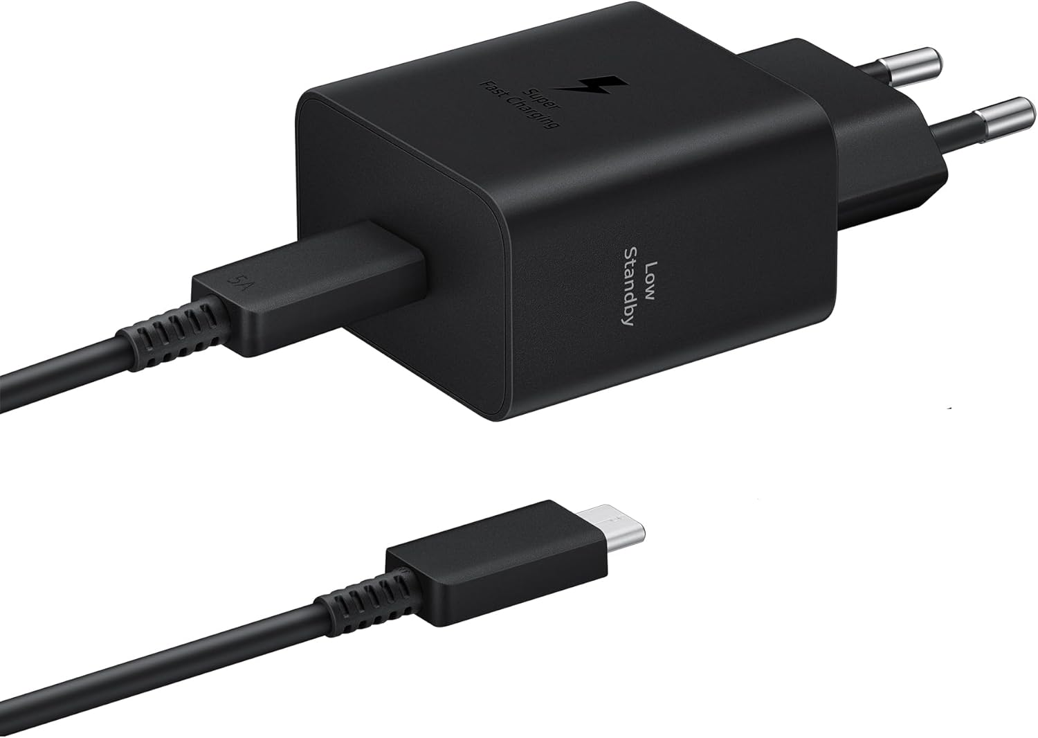 Samsung EP-T4511XBEGEU Universal Fast Charging Charger with Cable 45W Black image number 2