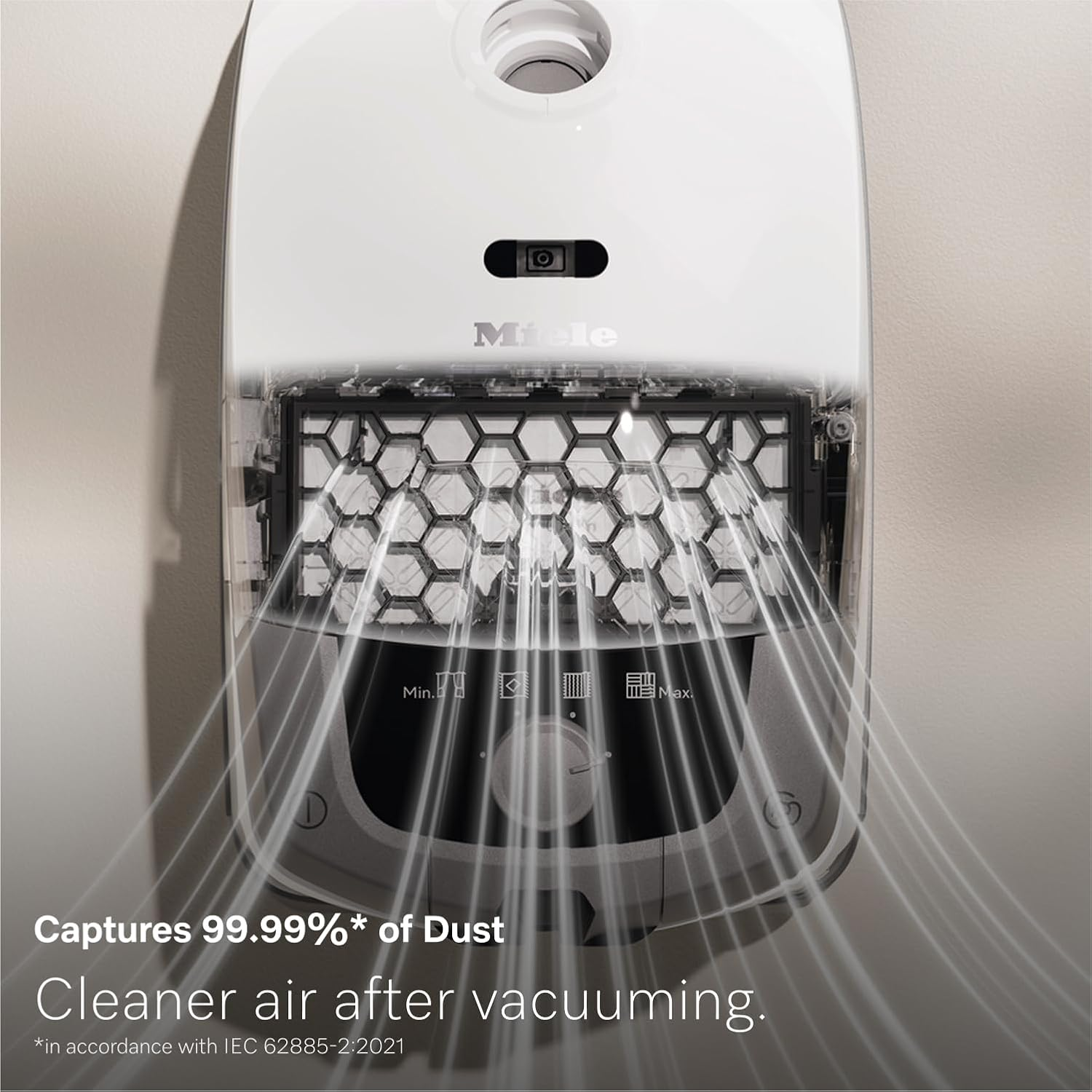 Miele Guard S1 Junior Bagged Vacuum Cleaner with Airclean Filter, Universal Floorhead, Terra Red image number 5