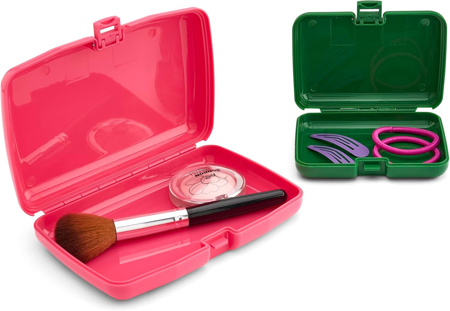 Caboodles Women'S Care Pack + Lil Bit Set, Wicked-Pink & Green