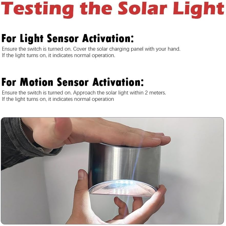 Custom Solar House Sign, Personalised House Number with Solar Light, Leddoor Name Plaque, Modern Door Number Plaque, Light up Door Plaque Address Sign for Houses/Yard image number 5