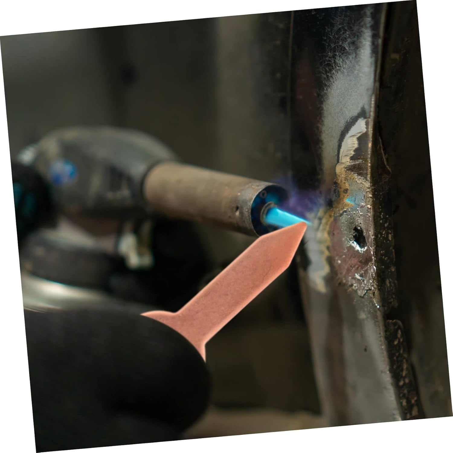 COSMEVIVI 100Pcs Dent Pulling Ring Kit for Spot Welding Essential Repair Tool for Automotive Body Metal Dent Repair Compact Easy to Use image number 3