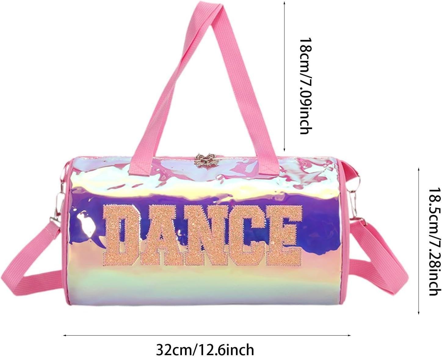 Fiocias Dance Bag, Travel Bag, Children'S Toy Storage Bag, Gymnastics Bag, Dance Clothes Shoulder Bag, Dance Bag