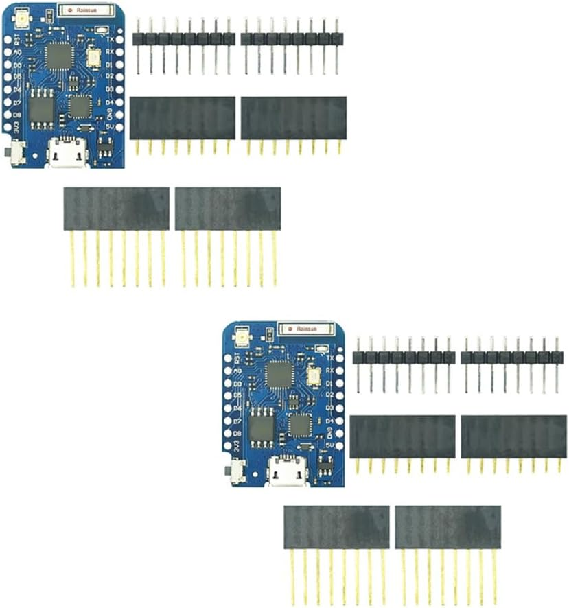 2Pcs D1 PRO Development Board ESP8266 CP2104 CH9102 External Connector Board (16MB CP2104 Kit) image number 1