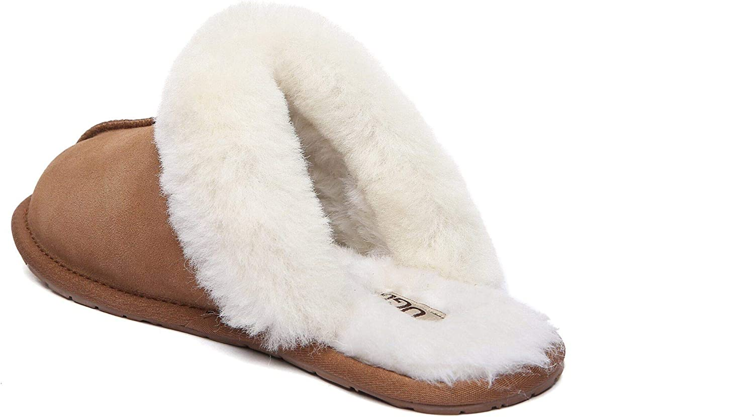 UGG Slippers Australia Premium Sheepskin Unisex Rosa Scuff - Navy Blue - AU Ladies 13 / AU Men 11 / EU 44 image number 1