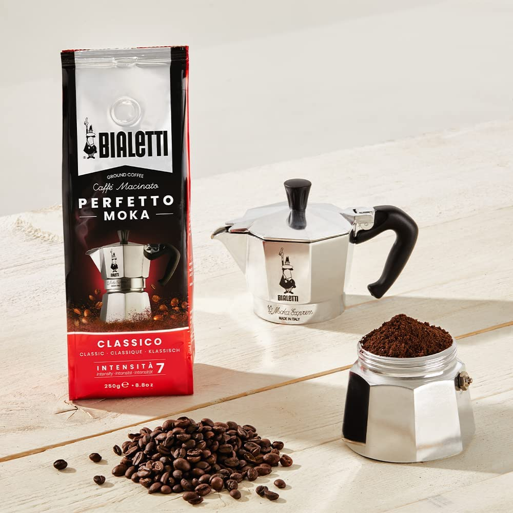 Bialetti 3Tz Express Moka Pot with Perfect Classic Moka 250 G image number 3