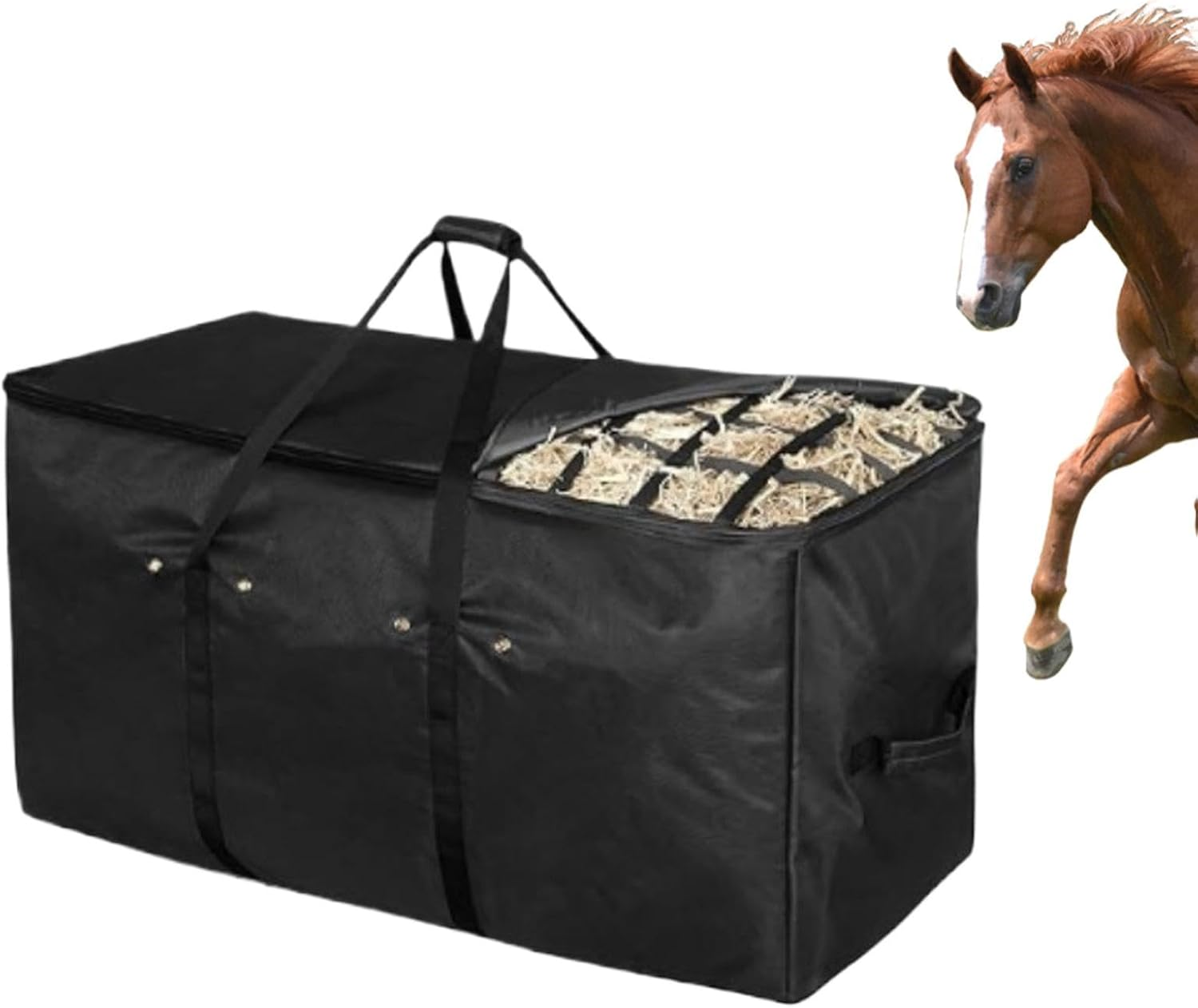 Oxford Oxford Hay Bale Storage Bag Maintenance Bag | Waterproof and Extra Large Hay Storage Container for Transport and Protection image number 6