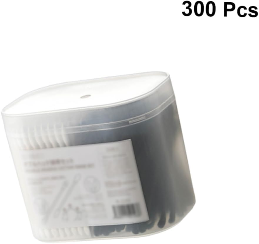 Beavorty 600Pcs Double-Head Cotton Swabs Cotton Ear Spoon for Cleaning Multipurpose Makeup Tool Beauty Accessories image number 2