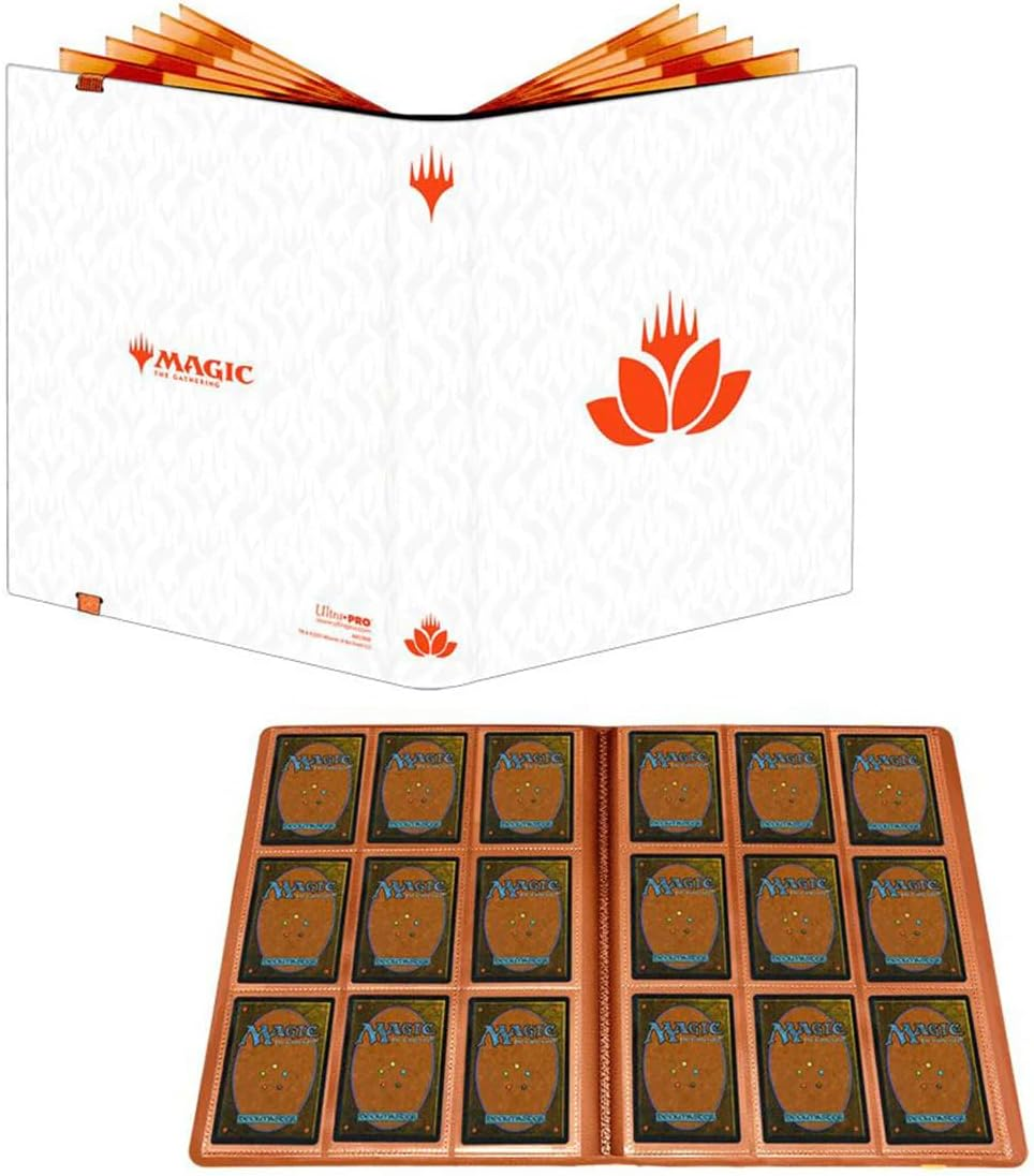 Ultra Pro Mana 8 Lotus 9-Pocket Pro-Binder for Magic the Gathering)