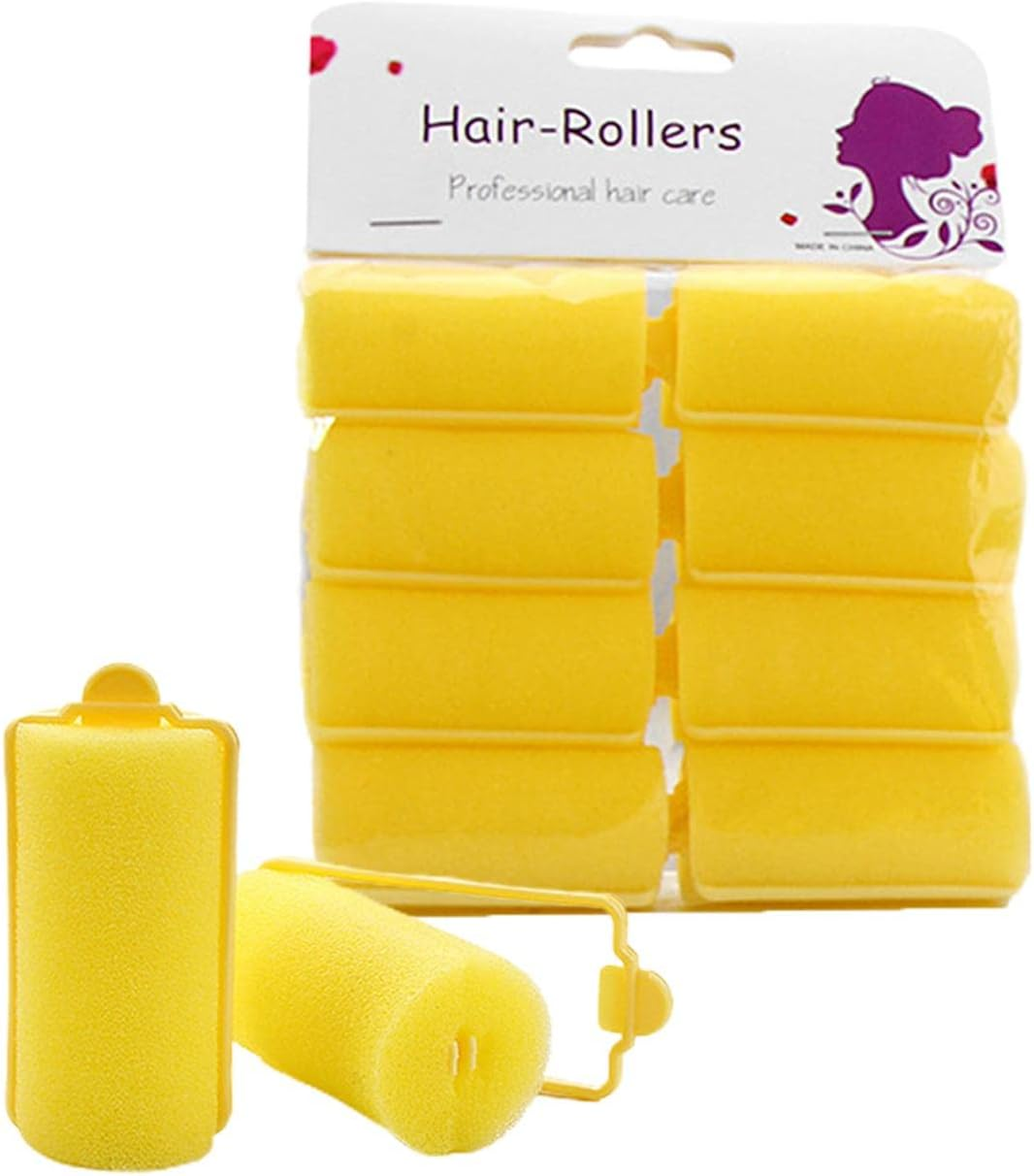 Sleep Hair Rollers - Heat Curlers for Women, Hair Brushes for Women, Foam Curlers | Heatless Curlers, Curlers, Foam Sponge, Curlers, Sponge Edge