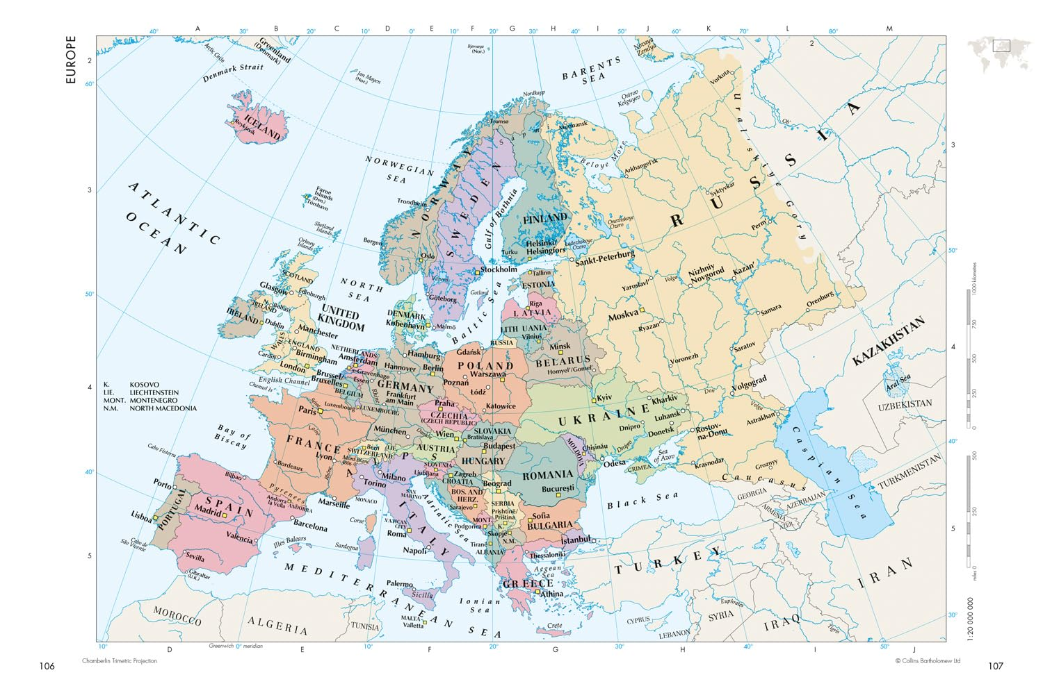 The Times Desktop Atlas of the World [Sixth Edition]