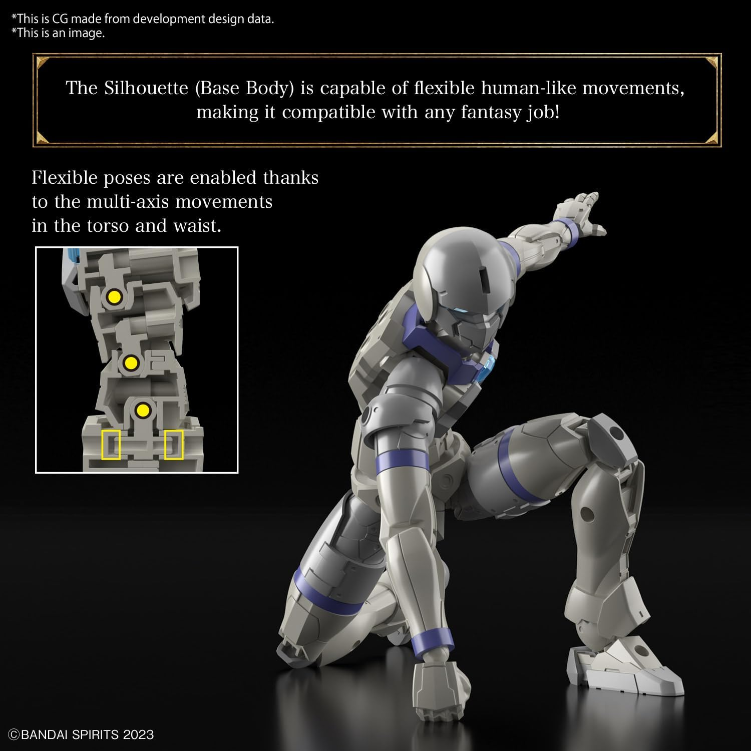 BANDAI Hobby 30MF LIBER Knight image number 3