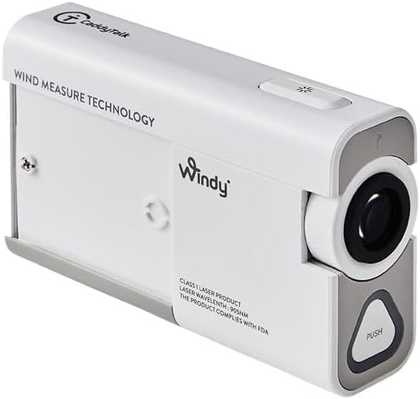 GOLFZON Golf Laser Distance Meter Caddy Talk Windy Caddytalk Windy White/Grey image number 4