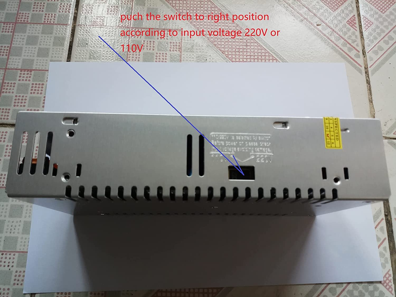 Strength DC 24V 20A Switching Power Supply 480W AC-DC Converter Transformer Switch Power Supply Driver Adapter AC110/220V&plusmn;15% image number 4